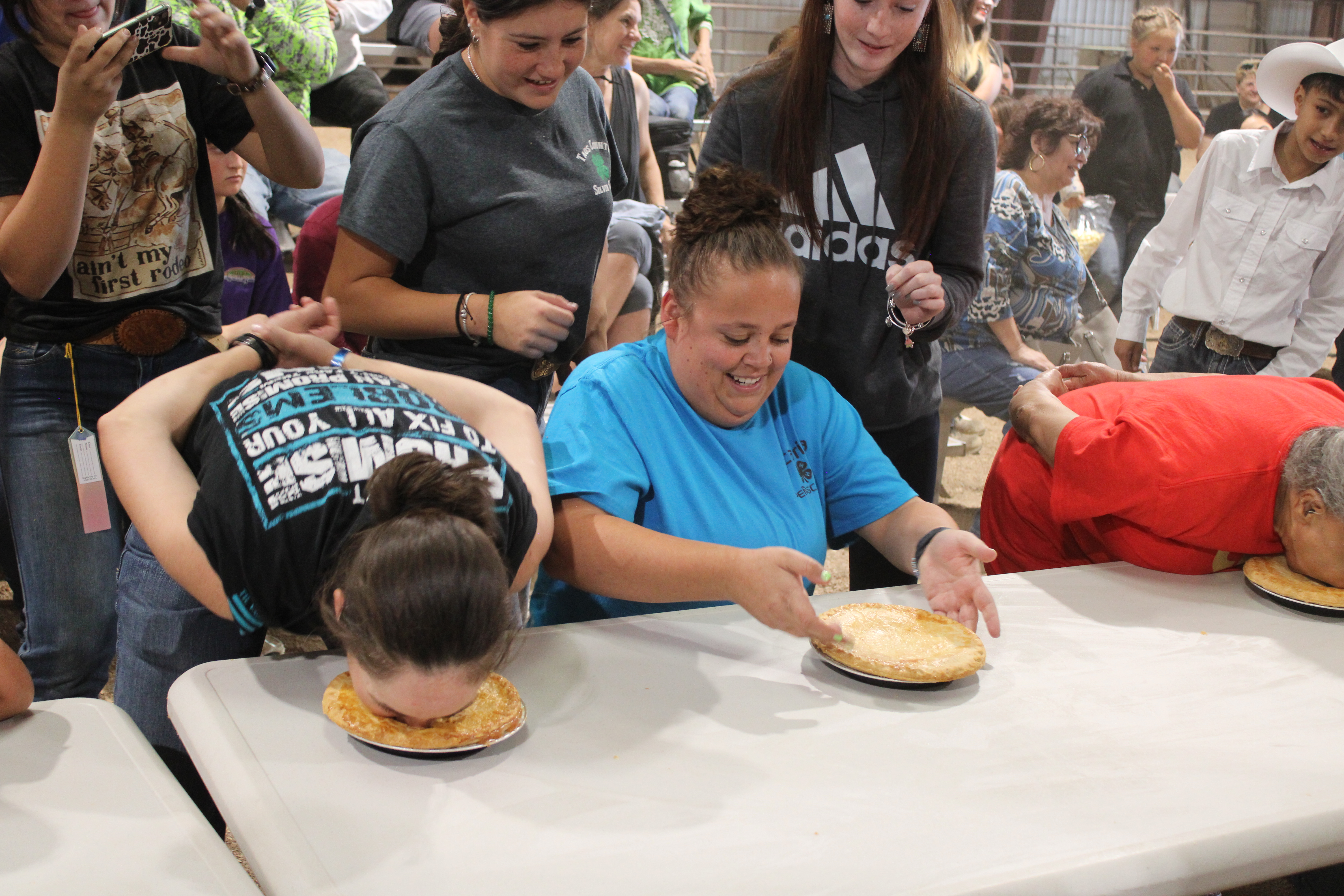 Taos County Fair 2024 Pie Eating Contest-Juan I. Gonzales Agricultural Center-Taos, NM